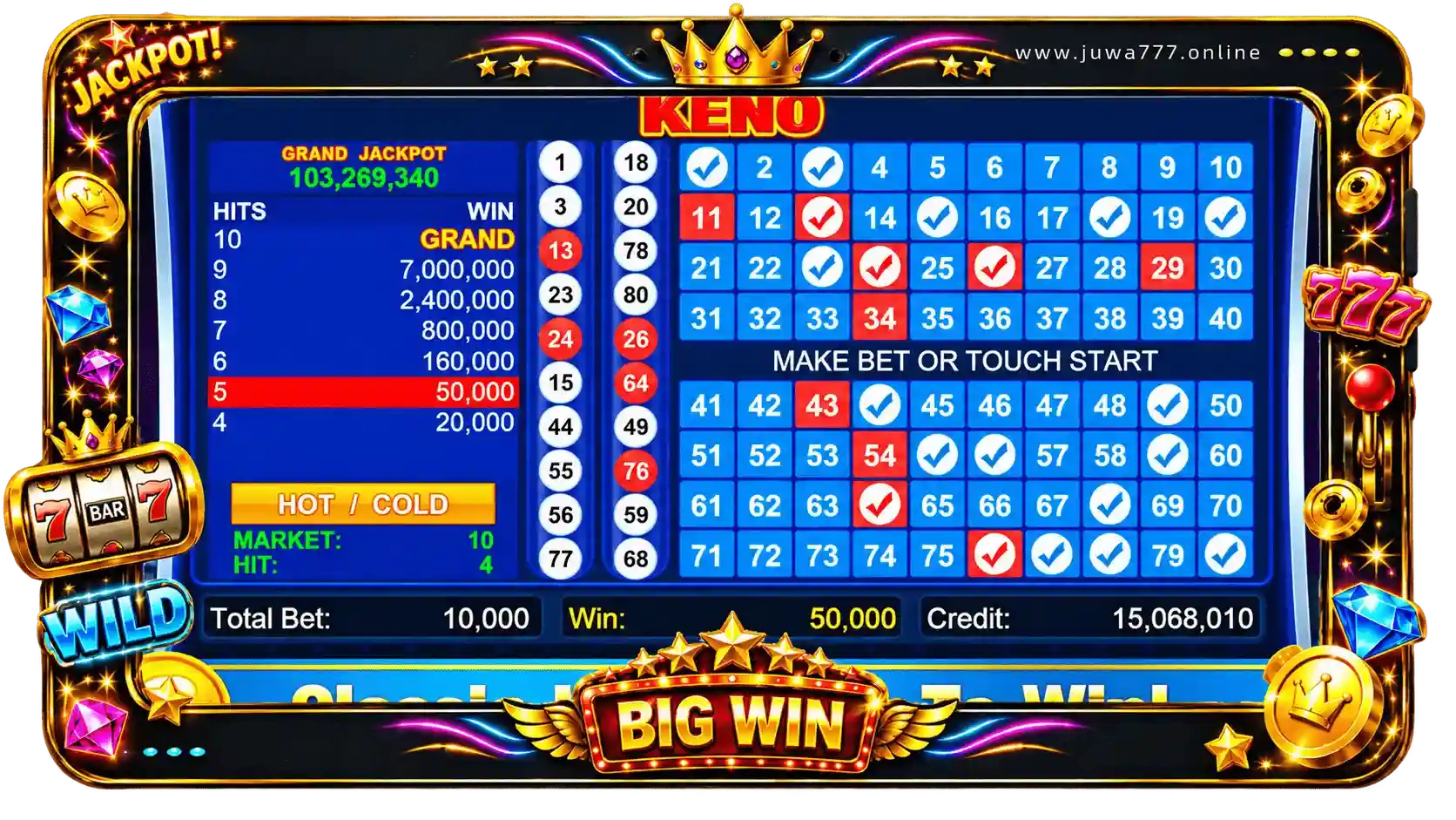 juwa keno games